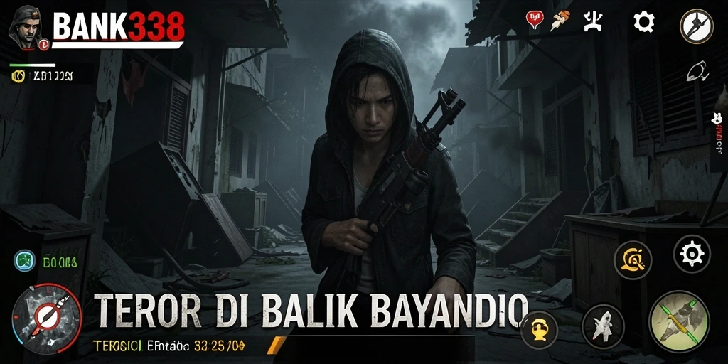 Gameplay menegangkan di dunia Horror yang gelap.