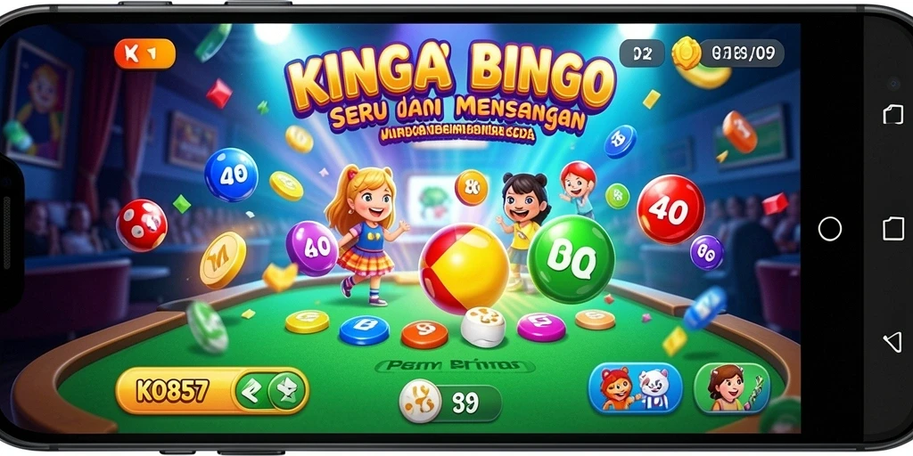 Tampilan permainan Bingo yang menarik dan mengasyikkan.