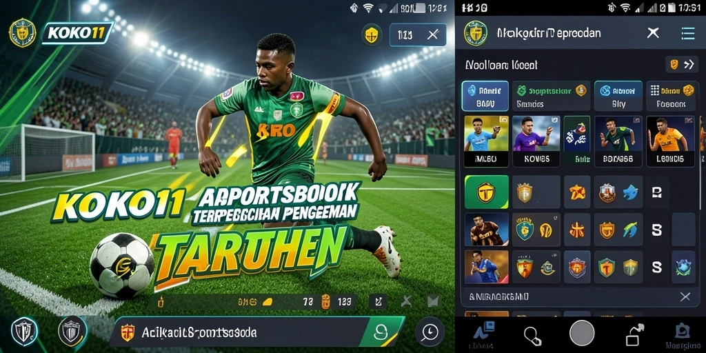 Tampilan gameplay KOKO11 dengan antarmuka menarik untuk taruhan olahraga.
