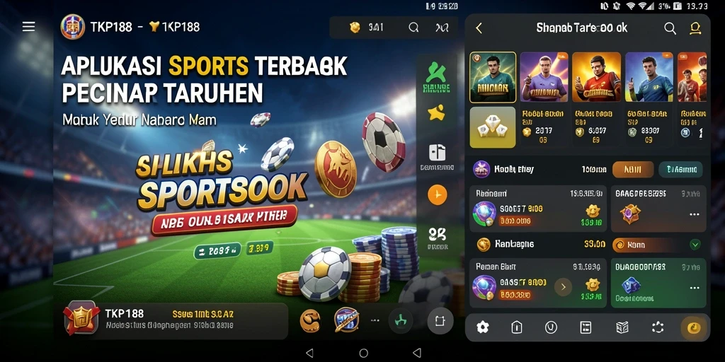 Tampilan gameplay Sportsbook TKP188 yang menarik dan interaktif.