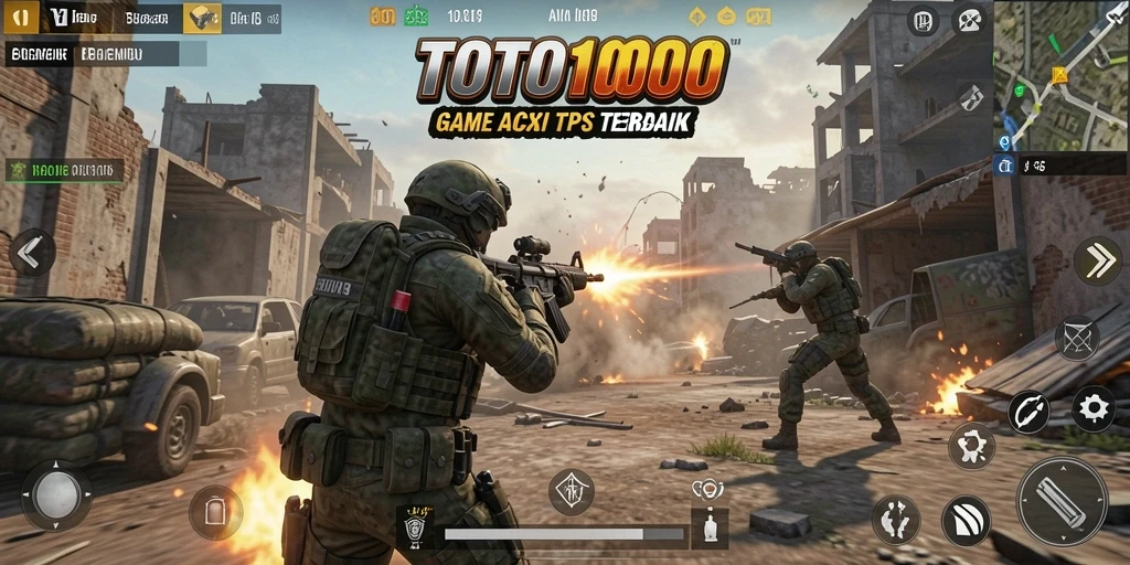 Gameplay intens TOTO1000 yang penuh aksi dan strategi.