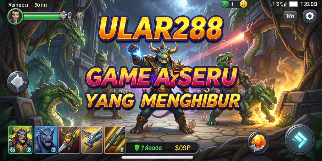 Gameplay ULAR288 yang penuh aksi dan tantangan menarik.