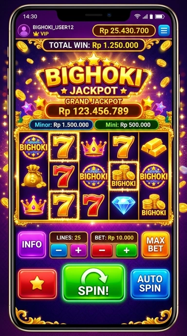 Menampilkan daftar aplikasi populer di bighoki untuk pengguna Android.